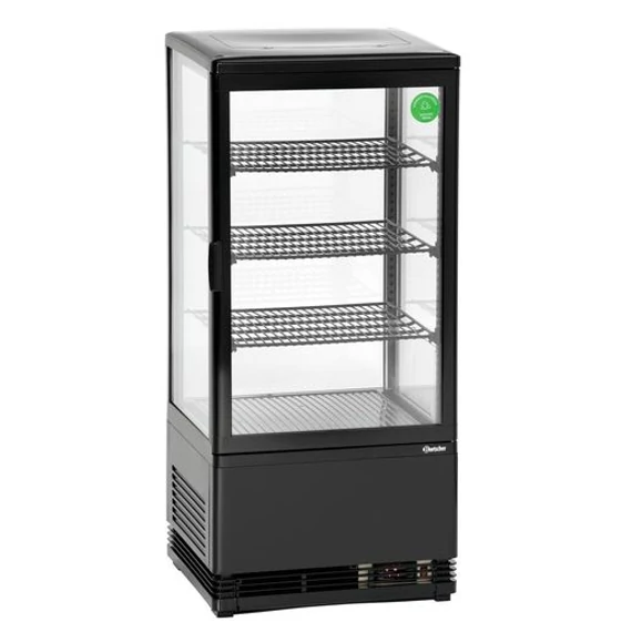 Mini hűtő 78L, fekete