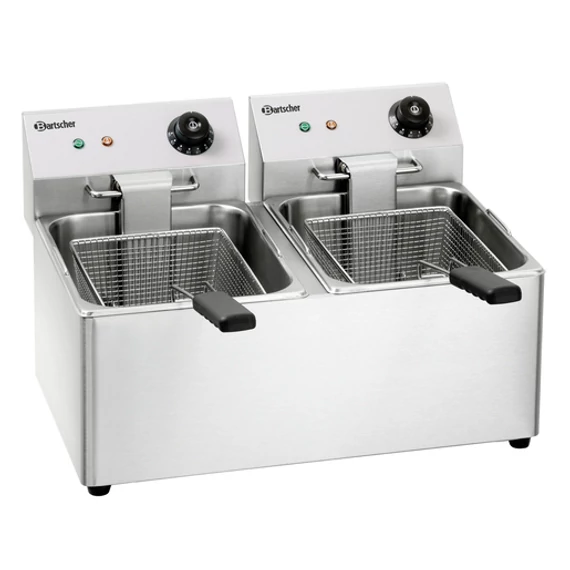 SNACK IV Elektromos olajsütő 8+8 liter