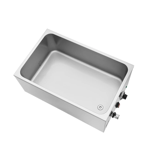 Vízfürdős melegentartó  Leeresztő csappal, 1/1GN, 150mm